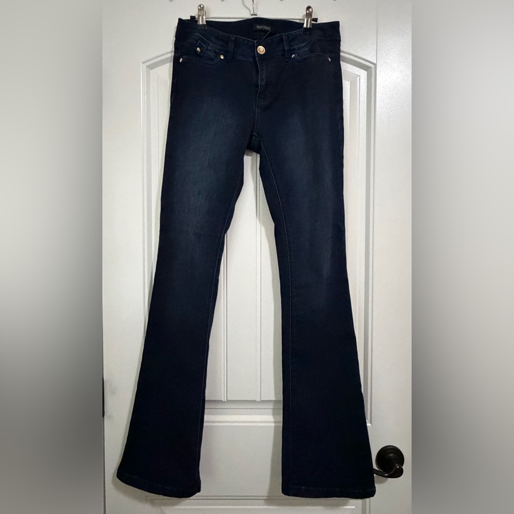 White House Black Market Dark Flare Jeans
